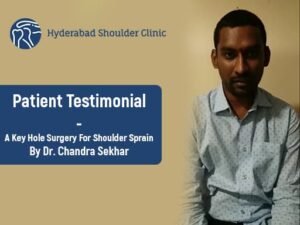 Read more about the article A Key Hole Surgery For Shoulder Sprain By Dr. Chandra Sekhar