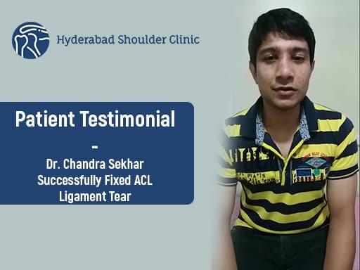 You are currently viewing Dr. Chandra Sekhar Successfully Fixed ACL Ligament Tear