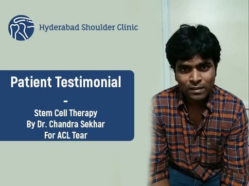 Read more about the article Stem Cell Therapy By Dr. Chandra Sekhar For ACL Tear