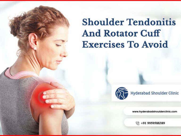 Shoulder Tendonitis And Rotator Cuff Exercises To Avoid - shoulder ...