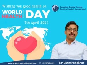 Read more about the article World Health Day 2021: Let’s Build A Fairer & healthier world – Dr. Chandra Sekahr, Shoulder Surgeon