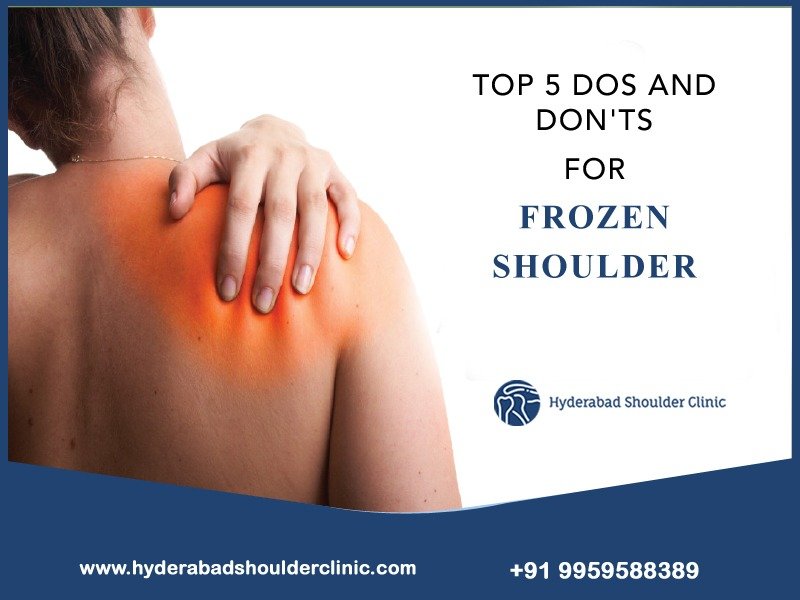 You are currently viewing Top 5 dos and don’ts for frozen shoulder